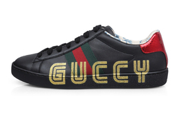 Gucci: Чёрные кеды  Ace