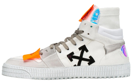 Off-White: Белые кроссовки  Off Court