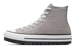 Converse: Серые кроссовки  Chuck Taylor All Star