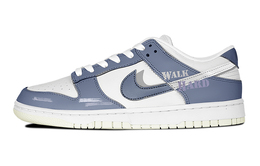 Nike: Фиолетовые кроссовки  Dunk