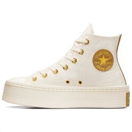 Converse: Бежевые кроссовки  Chuck Taylor All Star