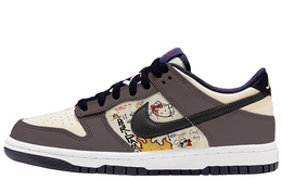 Nike: Серые кроссовки  Dunk