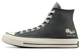 Converse: Серые кроссовки  Chuck 70