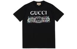 Gucci: Чёрная футболка 