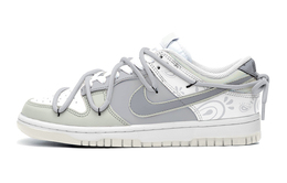 Nike: Серые кроссовки  Dunk