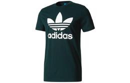 Adidas Originals: Зелёная футболка 