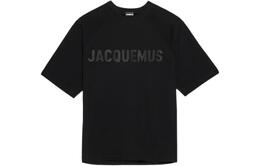 Jacquemus: Чёрная футболка 