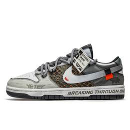Nike: Зелёные кроссовки  Dunk
