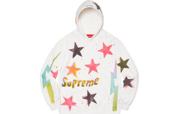 Supreme: Белая толстовка  Stars