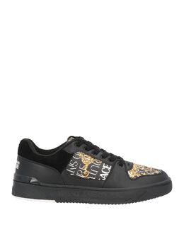 VERSACE JEANS COUTURE: Чёрные кроссовки 
