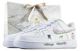 Nike: Розовые кроссовки  Air Force 1