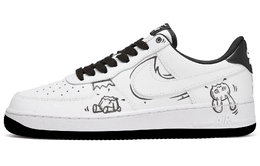 Nike: Чёрные кроссовки  Air Force 1