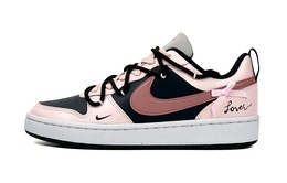 Nike: Чёрные кроссовки  Court