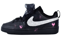 Nike: Чёрные кроссовки  Court