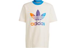 Adidas Originals: Бежевая футболка 