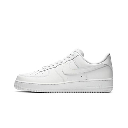 Nike: Серебристые кроссовки  Air Force 1