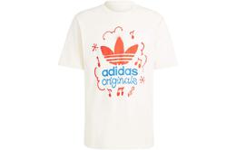 Adidas Originals: Бежевая футболка 