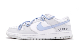 Nike: Серые кроссовки  Dunk