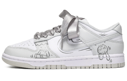 Nike: Серые кроссовки  Dunk