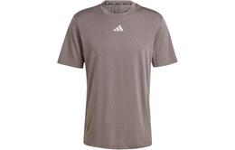 Adidas: Серая футболка 