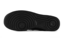 Nike: Чёрные кроссовки  Air Force 1
