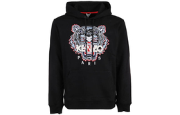 Kenzo: Чёрная толстовка  Tiger Head