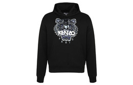 Kenzo: Чёрная толстовка  Tiger Head