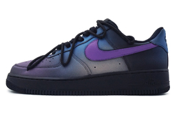 Nike: Чёрные кроссовки  Air Force 1