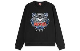 Kenzo: Чёрная толстовка  Tiger