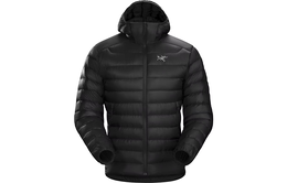 Arcteryx: Чёрный пуховик 