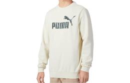 PUMA: Бежевая толстовка 