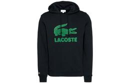 Lacoste: Чёрная толстовка 
