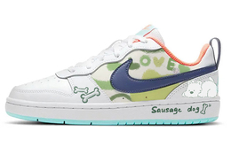 Nike: Голубые кроссовки  Court
