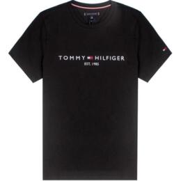 Tommy Hilfiger: Чёрная футболка 