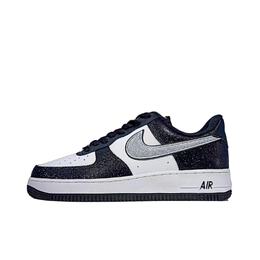 Nike: Чёрные кроссовки  Air Force 1