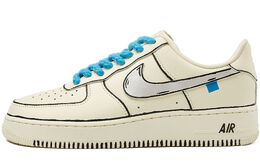 Nike: Бежевые кроссовки  Air Force 1