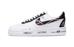 Nike: Чёрные кроссовки  Air Force 1