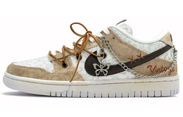 Nike: Коричневые кроссовки  Dunk