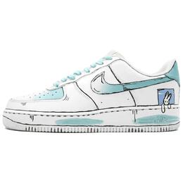 Nike: Голубые кроссовки  Air Force 1