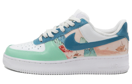 Nike: Голубые кроссовки  Air Force 1