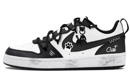 Nike: Чёрные кроссовки  Court