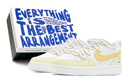 Nike: Жёлтые кроссовки  Court