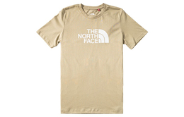 The North Face: Бежевая футболка 