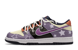 Nike: Фиолетовые кроссовки  Dunk