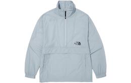 The North Face: Голубая куртка 