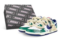 Nike: Белые кроссовки  Dunk
