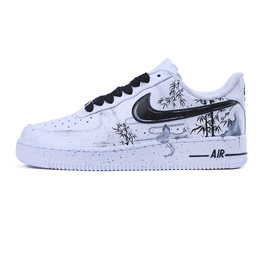 Nike: Чёрные кроссовки  Air Force 1