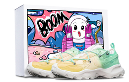 Nike: Оранжевые кроссовки 