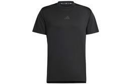 Adidas: Чёрная футболка 