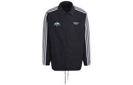 Adidas Originals: Чёрная куртка 